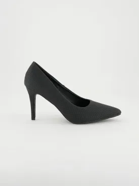 Textured Pu Court Shoe