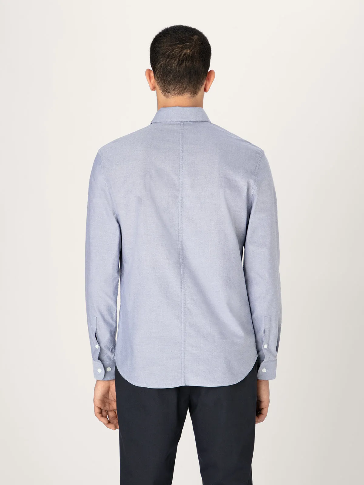 The All Day Oxford Shirt || Chambray | Stretch Cotton