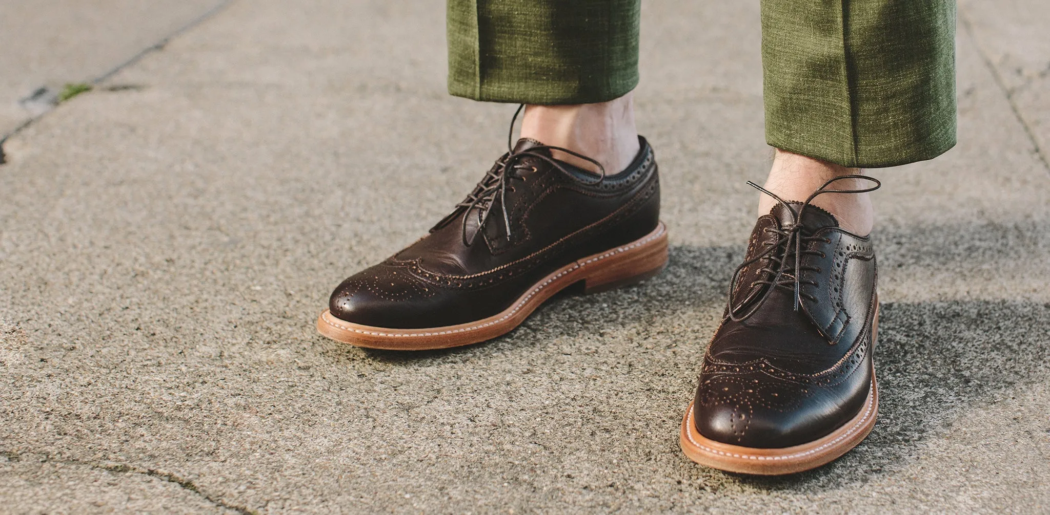 The Brogue in Espresso Leather