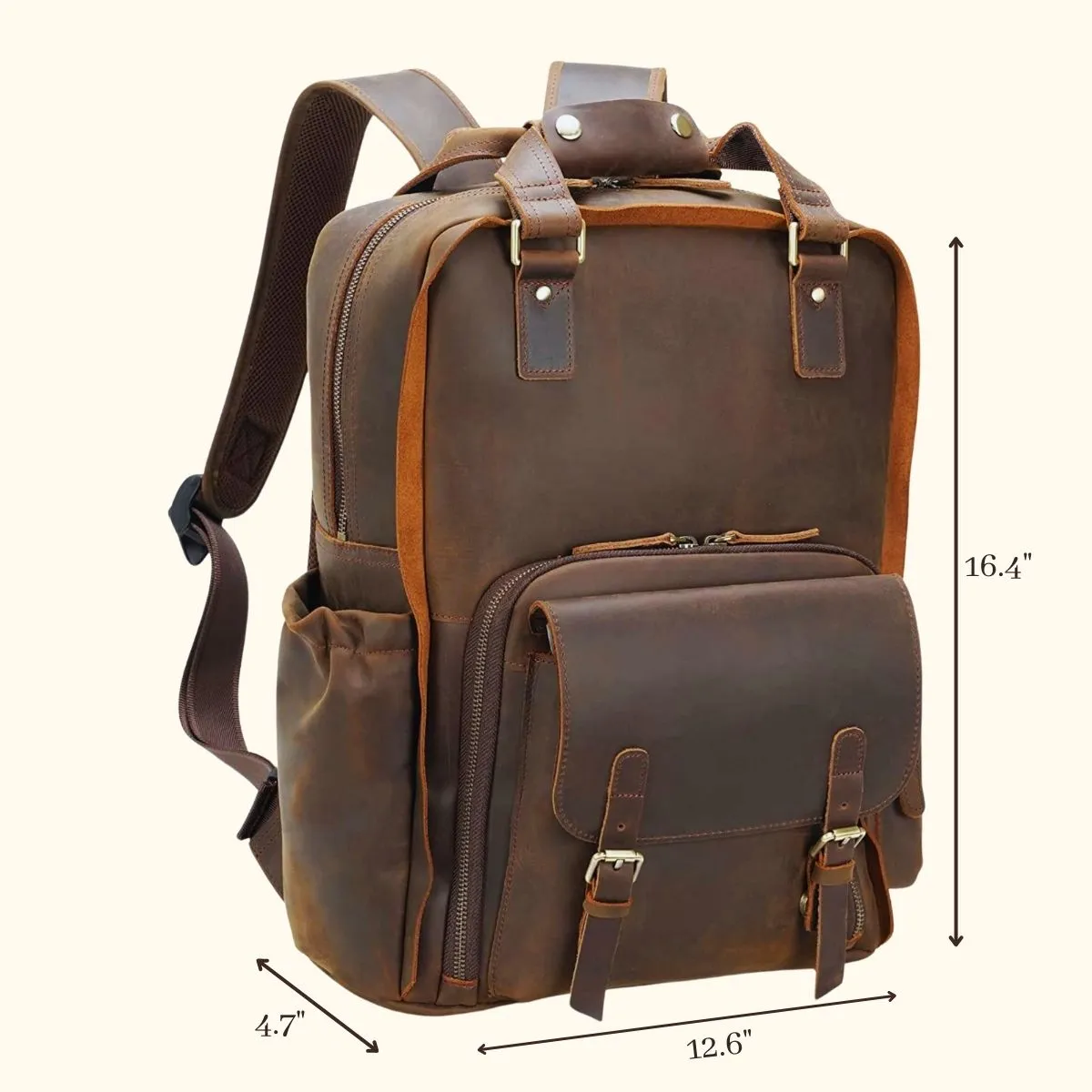 The Outlaw - Leather Backpack