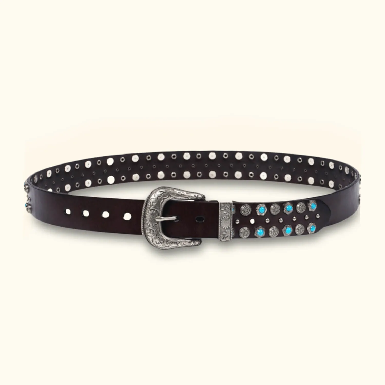 The Rodeo Queen - Luxury Western Turquoise Belt