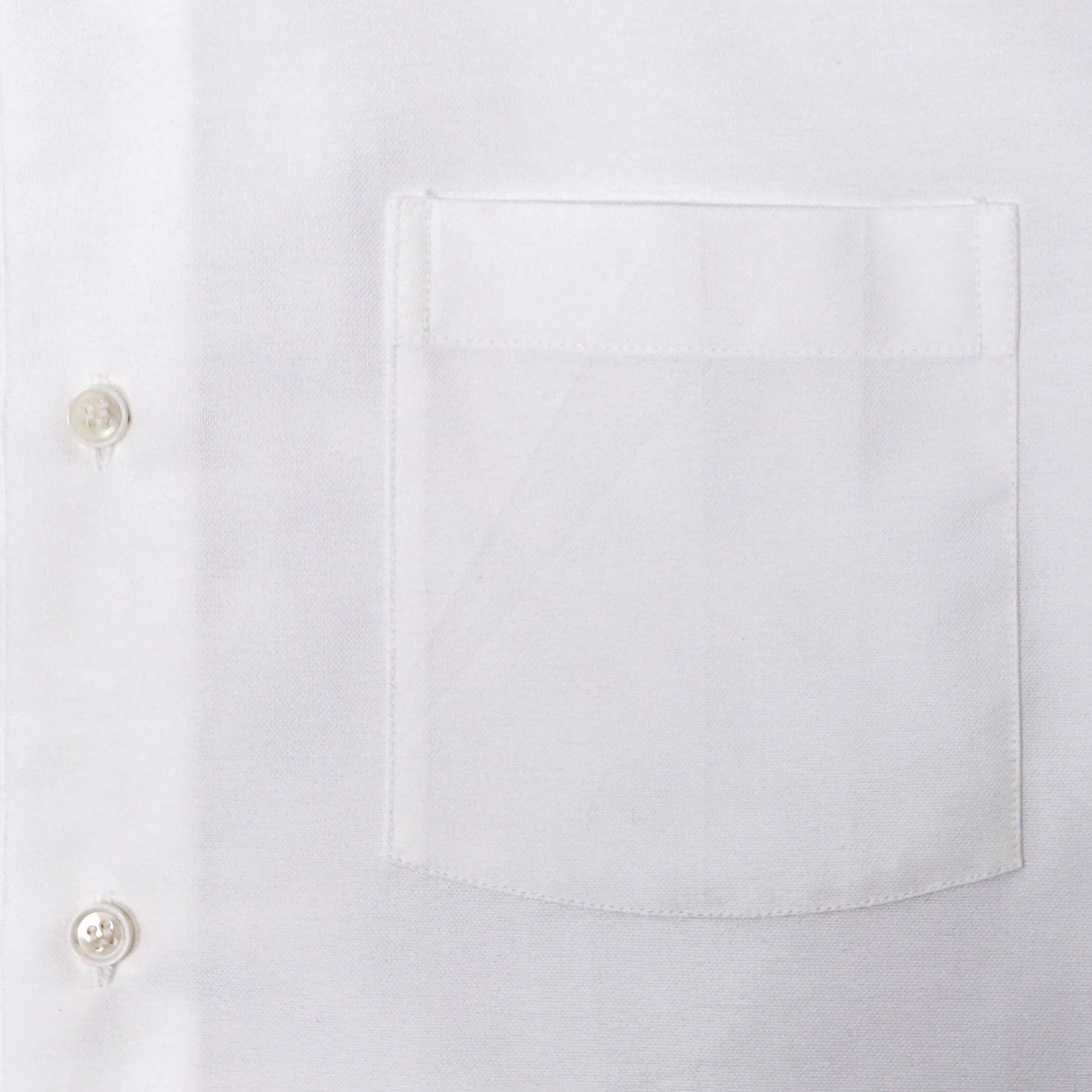 The White Short Sleeve Mayfield Oxford Custom Shirt