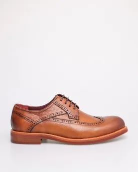 Tomaz HF066 Men's Brogue Derby (Brown)