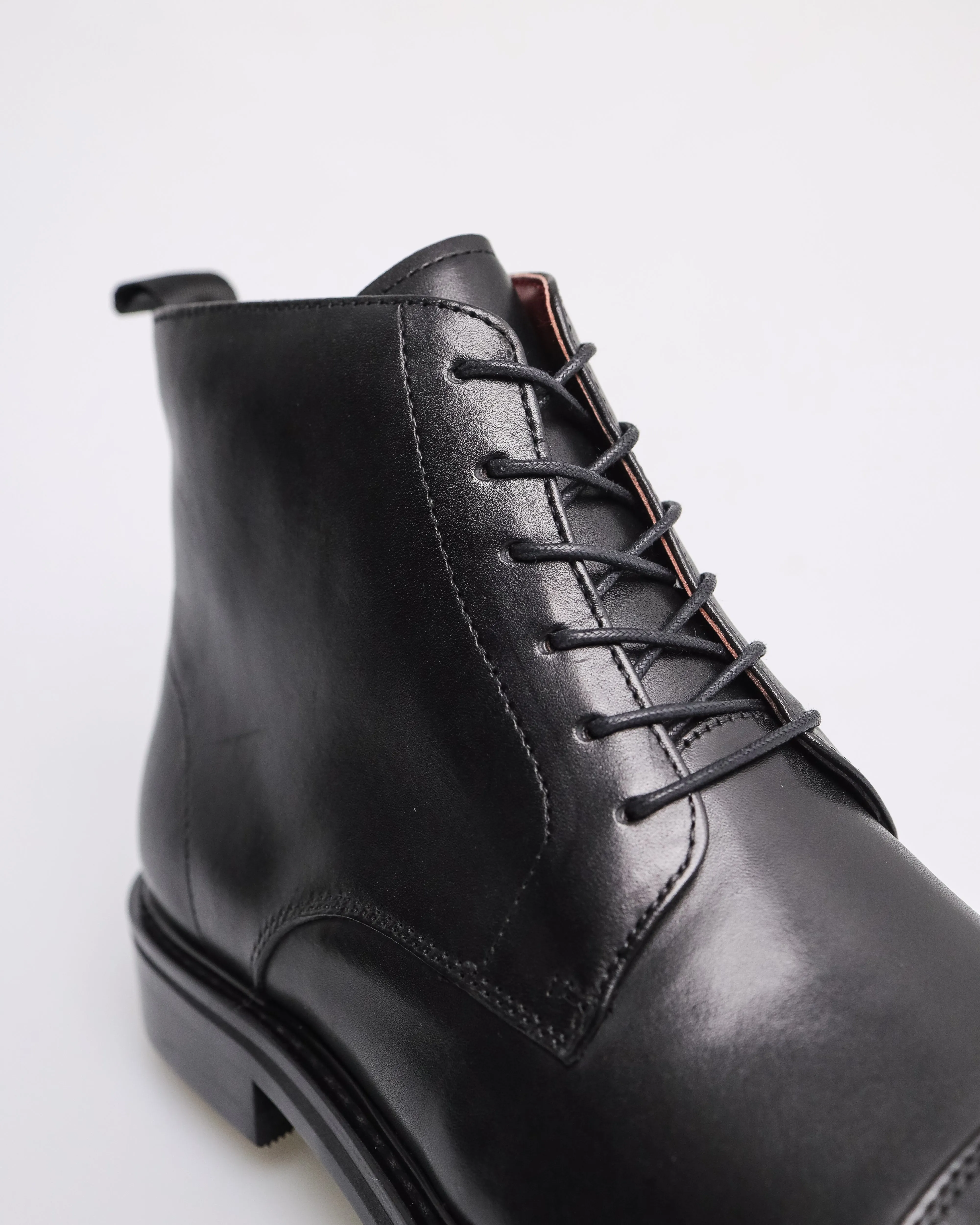 Tomaz HF068 Men's Derby Boots (Black)