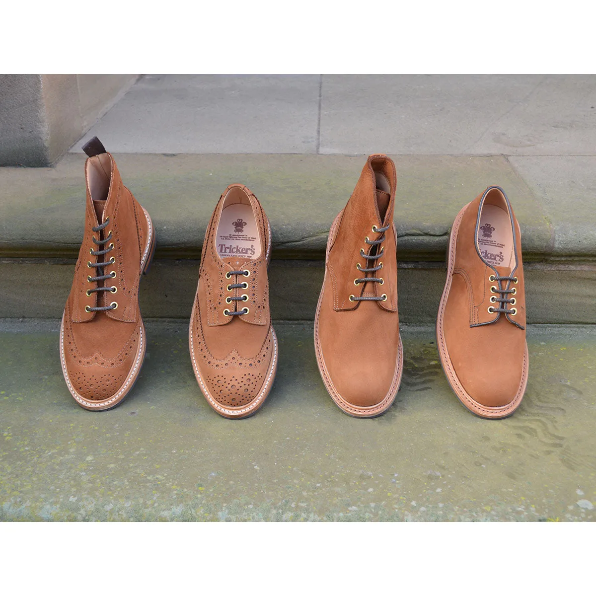 Trickers Stow - Whisky Hydro Nubuck