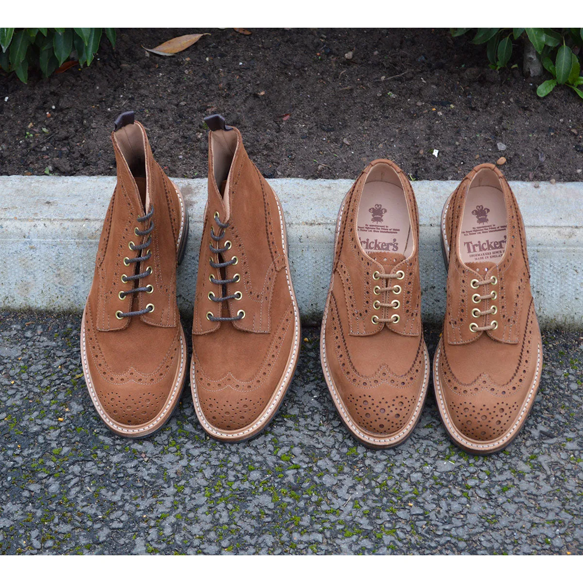 Trickers Stow - Whisky Hydro Nubuck