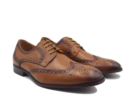 Tumbled Leather Blucher style Oxford with Flex Sole