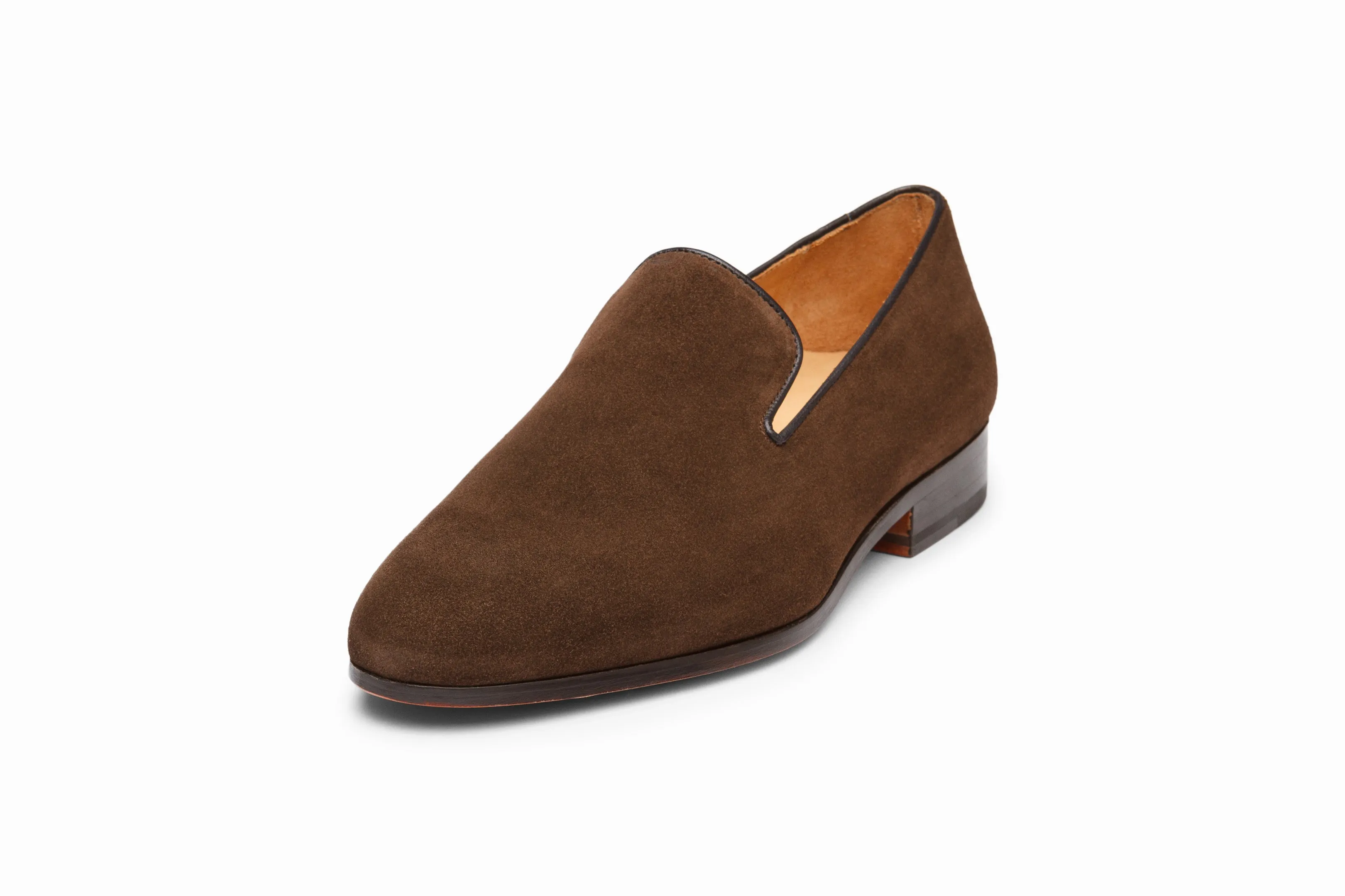 Venetian Loafer - Brown Suede