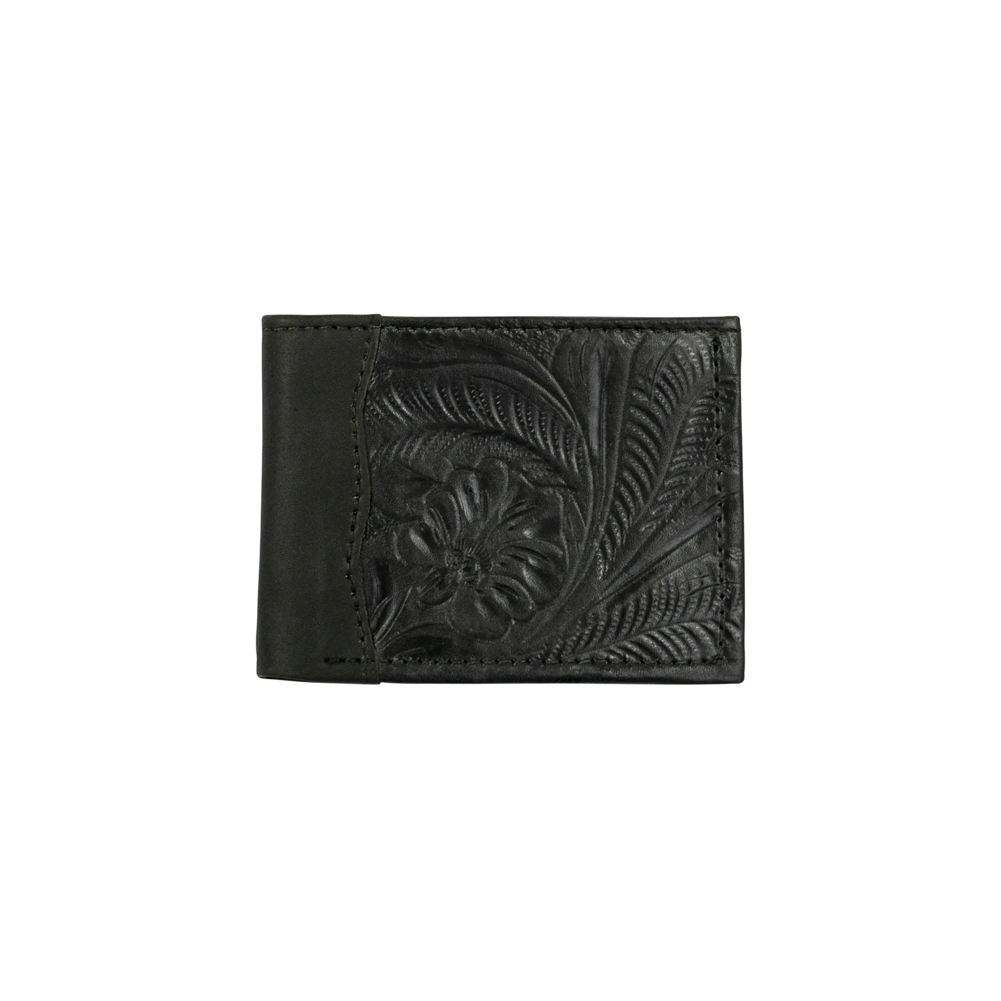 Waxed Leather Men's Bi-Fold Wallet