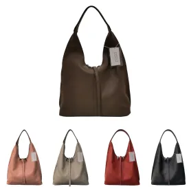 Women's genuine cowhide leather Hobo handbag Dilla design