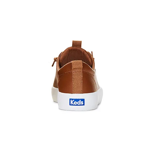 Women's Kickback Leather Sneaker Cognac (WH67599)