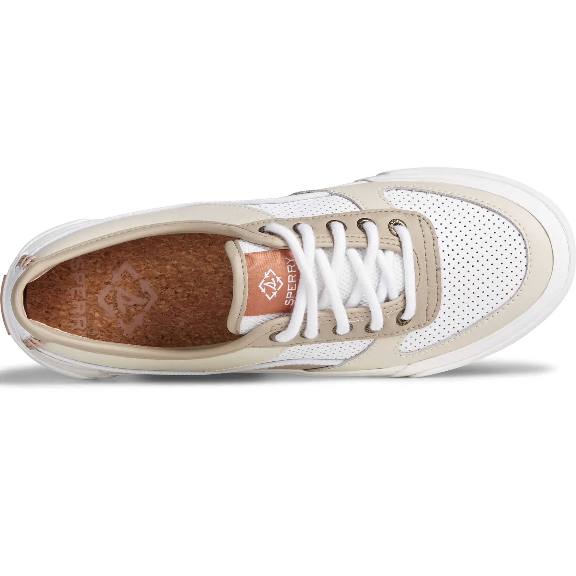 Women's Soletide Eco Leather Sneaker - Tan (STS88045)