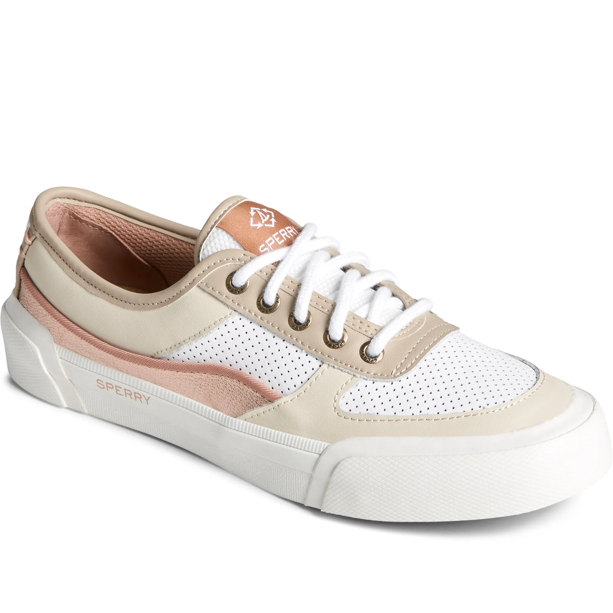 Women's Soletide Eco Leather Sneaker - Tan (STS88045)